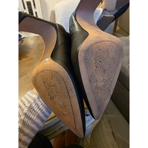 Jessica Simpson Brynne Booties size 8.5 JESSICA SIMPSON "BRYNNE" BLACK LEATHER B - Picture 13 of 16